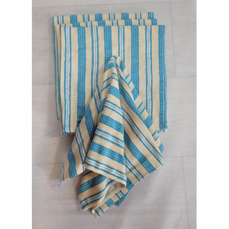 Torchons tissés artisanaux de Guinée – Épais & absorbants | L’Atelier D’Assi