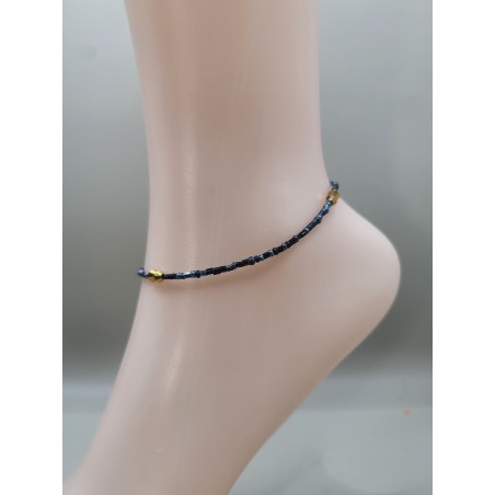 Handmade Beaded Anklet – Minimalist Summer Jewelry | Atelier d’Assi
