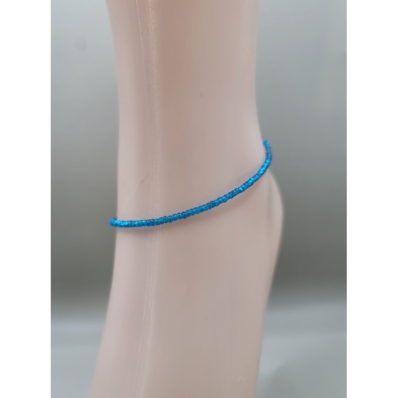 Handmade Beaded Anklet – Minimalist Summer Jewelry | Atelier d’Assi