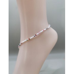 Handmade Beaded Anklet – Minimalist Summer Jewelry | Atelier d’Assi