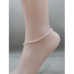 Handmade Beaded Anklet – Minimalist Summer Jewelry | Atelier d’Assi