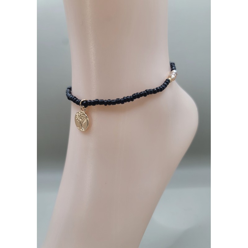 Chic Handmade Beaded Anklet – Minimalist Summer Jewelry | Atelier d’Assi