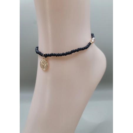 Chic Handmade Beaded Anklet – Minimalist Summer Jewelry | Atelier d’Assi