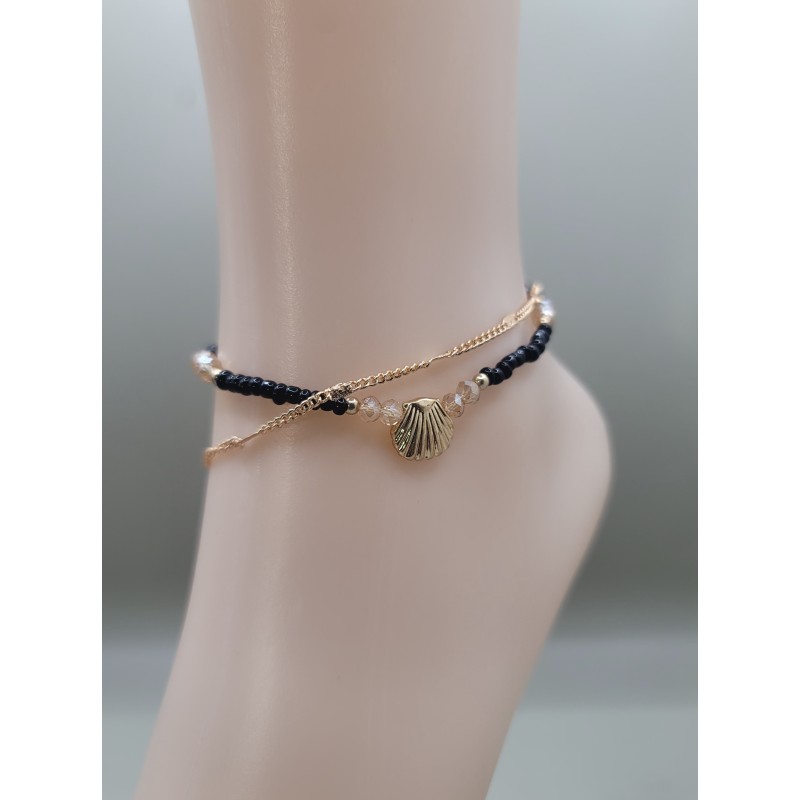 Chic Handmade Beaded Anklet – Minimalist Summer Jewelry | Atelier d’Assi