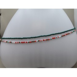 Chaîne de taille artisanale en perles – Bijou de corps bohème | Atelier d’Assi