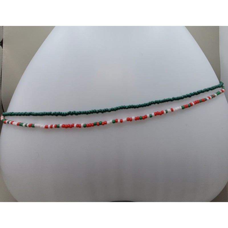 Chaîne de taille artisanale en perles – Bijou de corps bohème | Atelier d’Assi