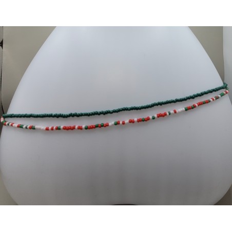 Chaîne de taille artisanale en perles – Bijou de corps bohème | Atelier d’Assi