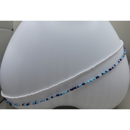 Chaîne de taille artisanale en perles – Bijou de corps bohème | Atelier d’Assi