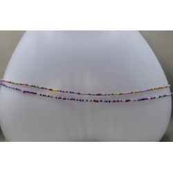 Chaîne de taille artisanale en perles – Bijou de corps bohème | Atelier d’Assi
