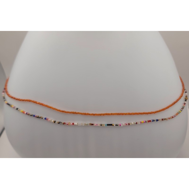 Chaîne de taille artisanale en perles – Bijou de corps bohème | Atelier d’Assi