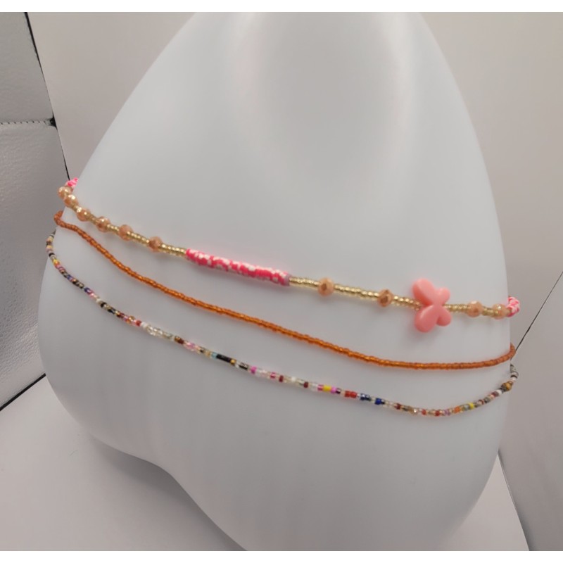 Chaîne de taille artisanale en perles – Bijou de corps bohème | Atelier d’Assi