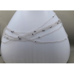 Chaîne de taille artisanale en perles – Bijou de corps bohème | Atelier d’Assi