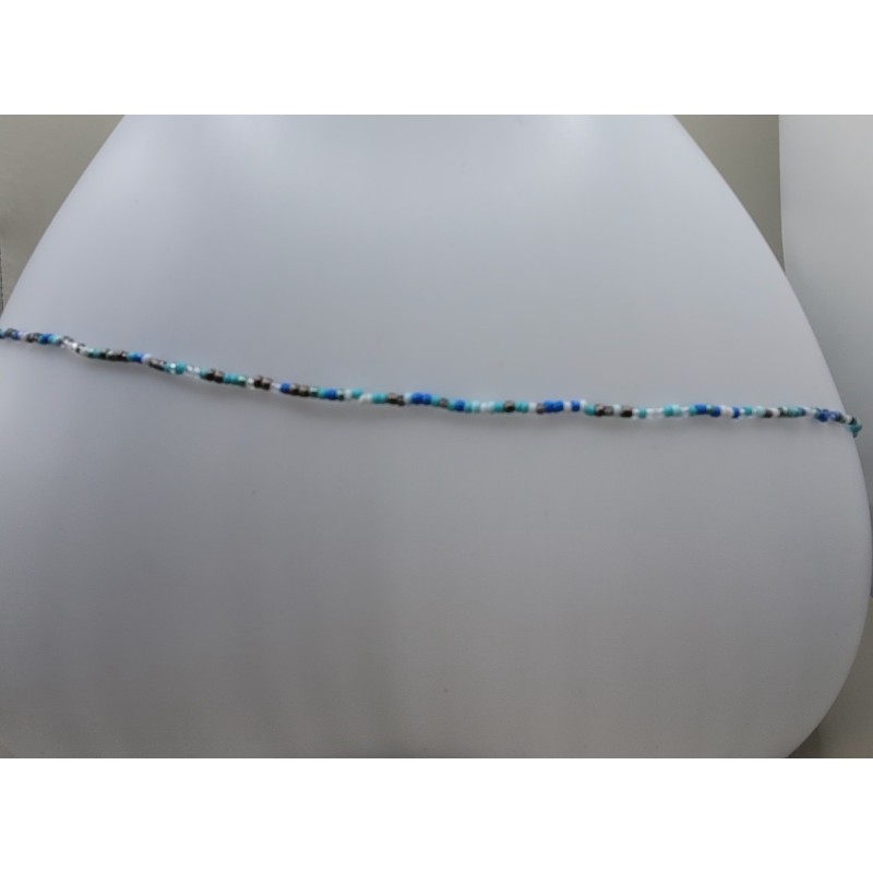 Chaîne de taille artisanale en perles – Bijou de corps bohème | Atelier d’Assi