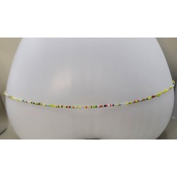 Chaîne de taille artisanale en perles – Bijou de corps bohème | Atelier d’Assi