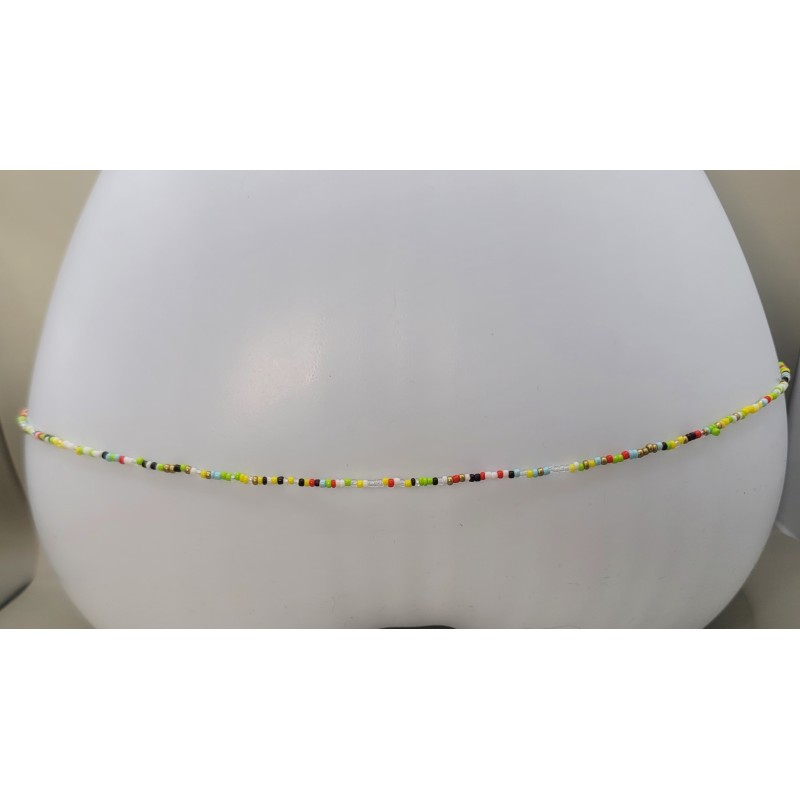 Chaîne de taille artisanale en perles – Bijou de corps bohème | Atelier d’Assi