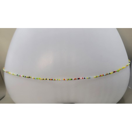 Chaîne de taille artisanale en perles – Bijou de corps bohème | Atelier d’Assi