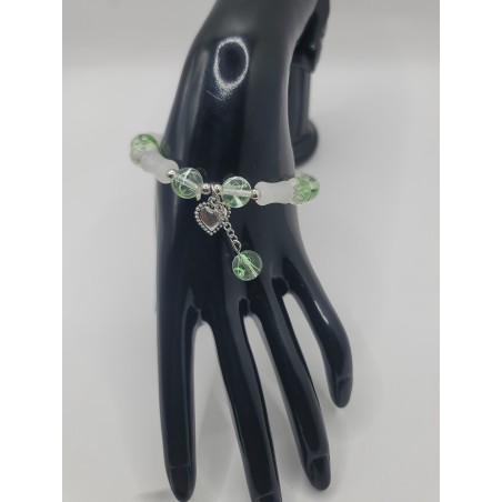 Bracelet fantaisie en perles – Cristaux & charms raffinés | Bijoux tendance femme