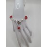 Bracelet fantaisie en perles – Cristaux & charms raffinés | Bijoux tendance femme