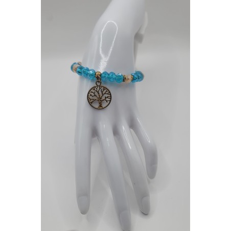 Bracelet fantaisie en perles – Cristaux & charms raffinés | Bijoux tendance femme