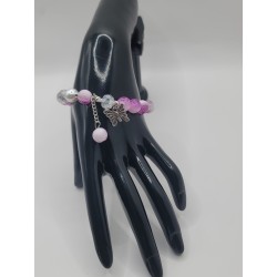 Bracelet fantaisie en perles – Cristaux & charms raffinés | Bijoux tendance femme