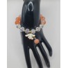 Bracelet fantaisie en perles – Cristaux & charms raffinés | Bijoux tendance femme