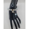 Bracelet fantaisie en perles – Cristaux & charms raffinés | Bijoux tendance femme