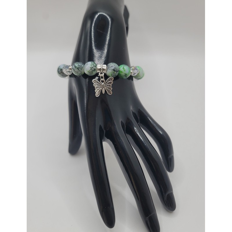 Bracelet fantaisie en perles – Cristaux & charms raffinés | Bijoux tendance femme