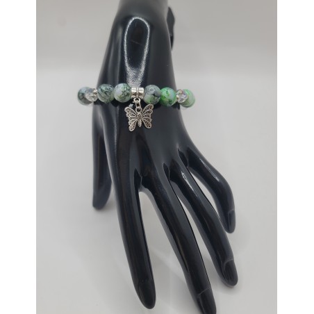 Bracelet fantaisie en perles – Cristaux & charms raffinés | Bijoux tendance femme