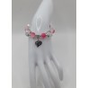 Bracelet fantaisie en perles – Cristaux & charms raffinés | Bijoux tendance femme