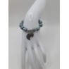 Bracelet fantaisie en perles – Cristaux & charms raffinés | Bijoux tendance femme