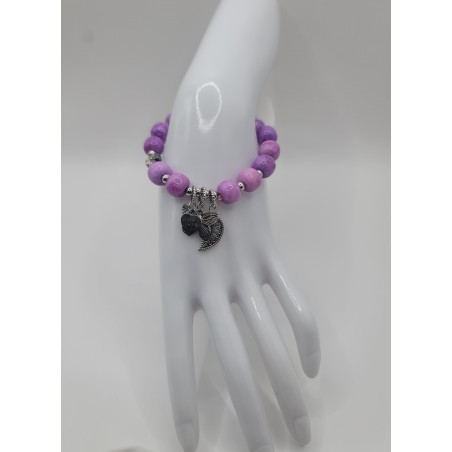 Bracelet fantaisie en perles – Cristaux & charms raffinés | Bijoux tendance femme