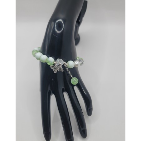 Bracelet fantaisie en perles – Cristaux & charms raffinés | Bijoux tendance femme