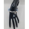 Bracelet fantaisie en perles – Cristaux & charms raffinés | Bijoux tendance femme