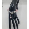 Bracelet fantaisie en perles – Cristaux & charms raffinés | Bijoux tendance femme