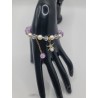 Bracelet fantaisie en perles – Cristaux & charms raffinés | Bijoux tendance femme