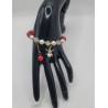 Bracelet fantaisie en perles – Cristaux & charms raffinés | Bijoux tendance femme