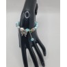 Bracelet fantaisie en perles – Cristaux & charms raffinés | Bijoux tendance femme