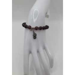 Bracelet fantaisie en perles – Cristaux & charms raffinés | Bijoux tendance femme