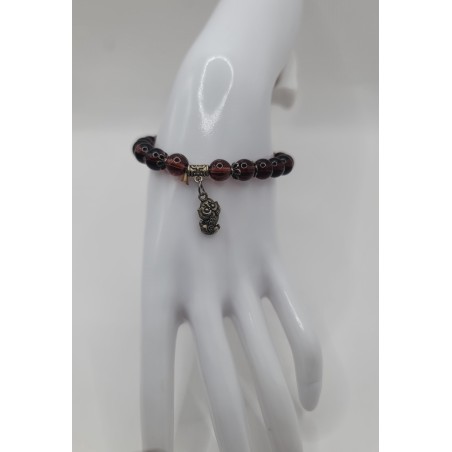 Bracelet fantaisie en perles – Cristaux & charms raffinés | Bijoux tendance femme