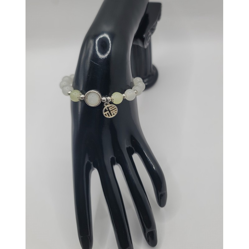 Bracelet fantaisie en perles – Cristaux & charms raffinés | Bijoux tendance femme