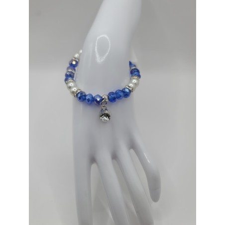 Bracelet fantaisie en perles – Cristaux & charms raffinés | Bijoux tendance femme