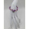Bracelet fantaisie en perles – Cristaux & charms raffinés | Bijoux tendance femme