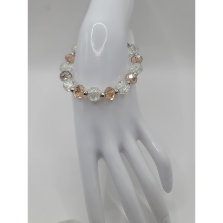 Bracelet élastique élégant – Perles, cristaux & pierres | Bijoux tendance femme