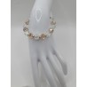 Elegant Elastic Beaded Bracelet – Crystals & Color Stones | Trendy Women’s Jewelry