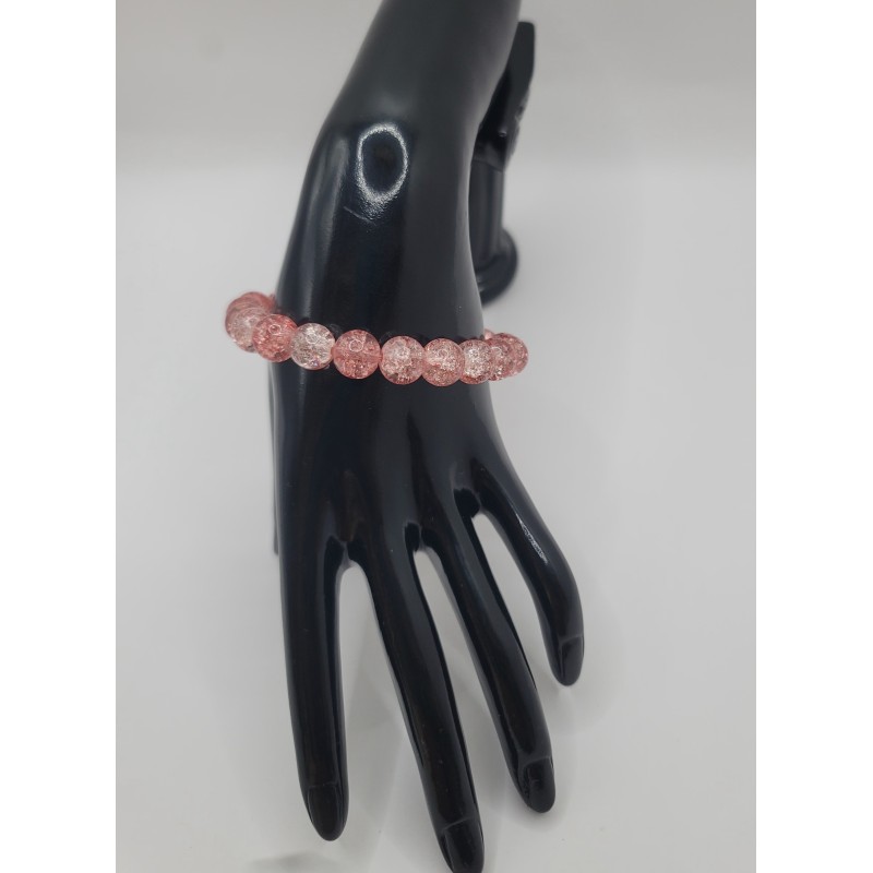 Elegant Elastic Beaded Bracelet – Crystals & Color Stones | Trendy Women’s Jewelry