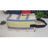 Trousse de toilette artisanale en tissu guinéen | Accessoire fait main