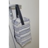 Trousse de toilette artisanale en tissu guinéen | Accessoire fait main