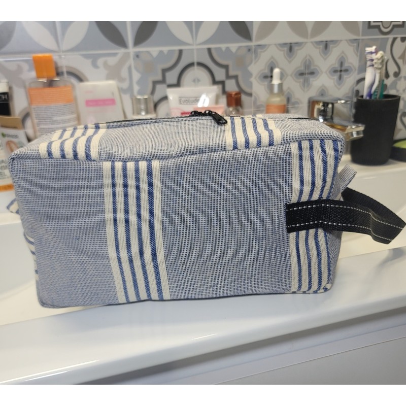 Handmade Guinean Toiletry Bag | Traditional African Fabric