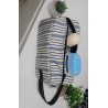 Trousse de toilette artisanale en tissu guinéen | Accessoire fait main