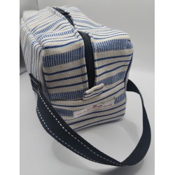 Trousse de toilette artisanale en tissu guinéen | Accessoire fait main